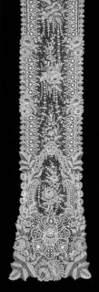 Scarf, Belgium, 1870/90.