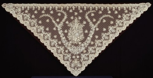 Half Shawl, Belgium, 1855/65.