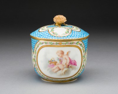 Sugar Bowl (from a tea service), Sèvres, 1770.
