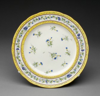 Plate, Sèvres, 1788.