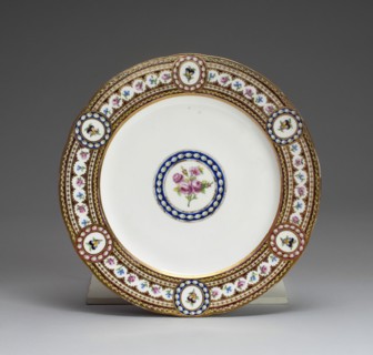 Plate, Sèvres, 1784.