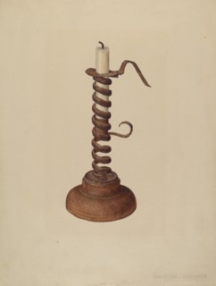 Candlestick, 1935/1942.