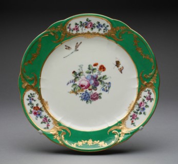 Plate, Sèvres, 1765.