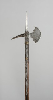 Poleaxe, Switzerland, 1500.