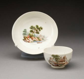 Cup and Saucer, Zürich, c. 1770/80.