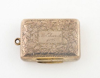 Vinaigrette, Birmingham, c. 1824/25.