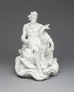 Figure of a River God (Fleuve), Vincennes, 1747/50.