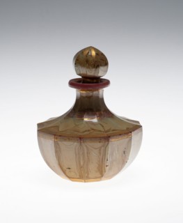 Lithyalin Scent Bottle, Bohemia, c. 1830.