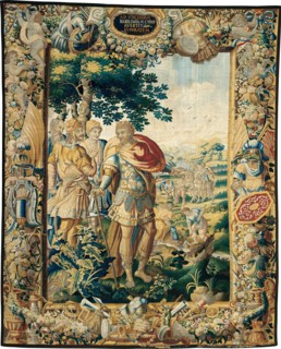 The Diversion of the Euphrates, from 'The Story of Cyrus', Flanders, c. 1670. Woven at the workshop of Gillis Ydens, from designs by Michiel Coxie.