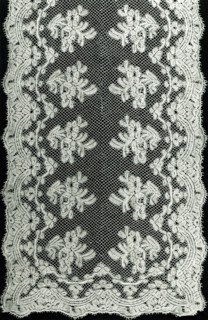 Scarf, Belgium, 1865/85.