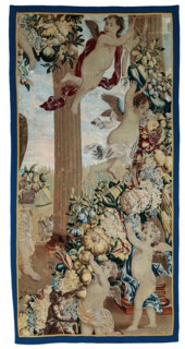 September and October From The Twelve Months of the Year (Fragment), Brussels, After 1675. Woven at the workshop of Gerard Peemans, after a design by David II Teniers.
