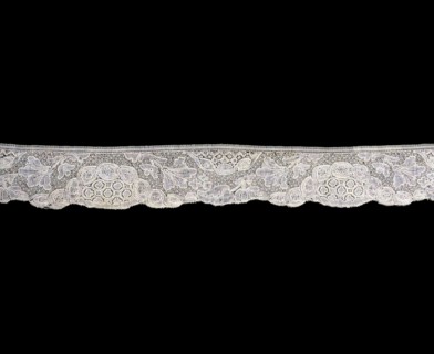Flounce (Incomplete), Flanders, 1720s/30s.