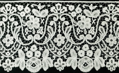 Flounce, Belgium, 1865/85.