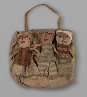 Dolls, Peru, 1950/84, with textile fragments from A.D. 1000/1476.