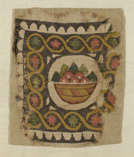 Fragment, Egypt, Roman period (30 B.C.- 641 A.D.)/Arab period (641-969), 5th/6th century.