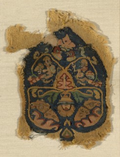 Fragment, Egypt, Roman period (30 B.C.- 641 A.D.)/Arab period (641-969), 6th/8th century.