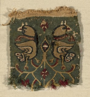 Fragment, Egypt, Roman period (30 B.C.- 641 A.D.)/Arab period (641-969), 7th/8th century.