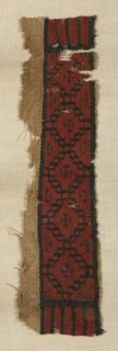 Border, Egypt, Roman period (30 B.C.- 641 A.D.), 3rd/5th century.
