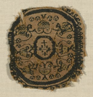 Roundel, Egypt, Arab period (641-969), 9th century.
