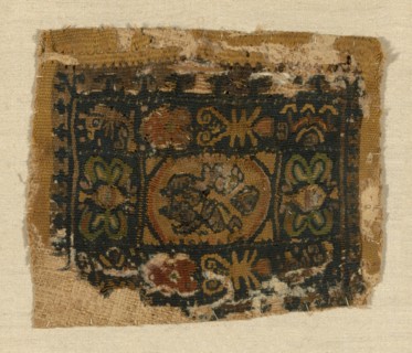 Square Panel, Egypt, Roman period (30 B.C.- 641 A.D.)/Arab period (641-969), 4th/8th century.