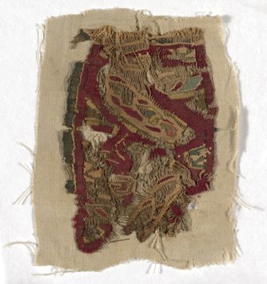 Fragment, Egypt, Roman period (30 B.C.- 641 A.D.)/Arab period (641-969), 4th/8th century.