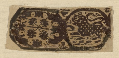 Border, Egypt, Roman period (30 B.C.- 641 A.D.), 5th century.