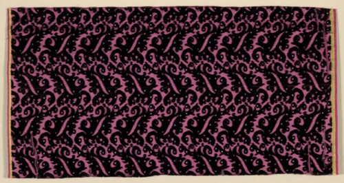 Fragment, United States, 1838/1855. Designed by Gertrude Rapp. Under the direction of Gertrude Rapp, members of the Harmony Society, a small pious sect of Lutheran immigrants, raised silkworms and wov...