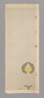 Curtain Panel, Minnesota, 1905. Designed by John Scott Bradstreet.