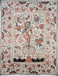 Palampore (bed cover), India, 18th century.