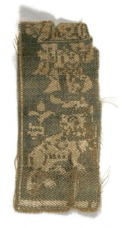 Fragment, Egypt, Roman period (30 B.C.- 641 A.D.), 6th century.