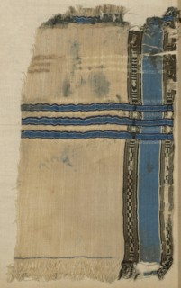 Fragment, Egypt, Arab period (641-969)/Fatimid period (969-1171)/Ayyubid period (1171-1250)/ Mamluk period (1250-1517), 9th/13th century.
