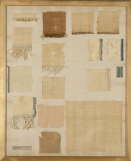 Mummy Wrapping Fragments, Egypt, Roman period (30 B.C.- 641 A.D.)/Arab period (641-969), 1st/8th century.