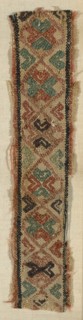 Border, Egypt, Roman period (30 B.C.- 641 A.D.), 5th/6th century.
