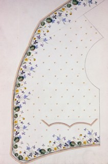Waistcoat Design, England, 1830s/40s.