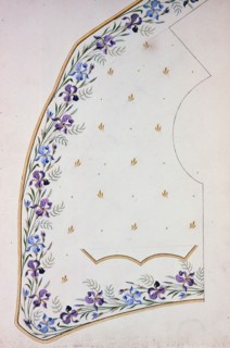 Waistcoat Design, England, 1830s/40s.