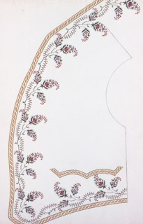 Waistcoat Design, England, 1830s/40s.