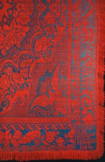 Coverlet, Pennsylvania, 1868.