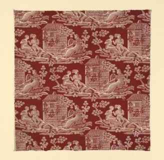 La Trève de Dieu (God's Truce) (Furnishing Fabric), France, c. 1820.