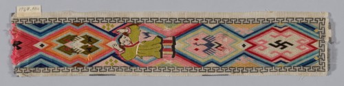Trouser Band, China, Qing dynasty (1644-1911), 1875/1900.