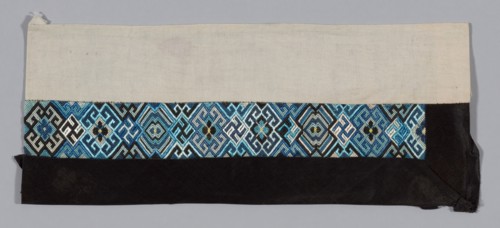 Woman's Sleeve Band, China, Qing dynasty (1644-1911), 1875/1900.