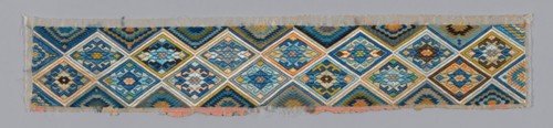 Trouser Band, China, Qing dynasty (1644-1911), 1875/1900.