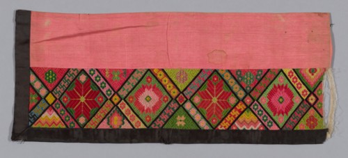 Trouser Band, China, Qing dynasty (1644-1911), 1875/1900.