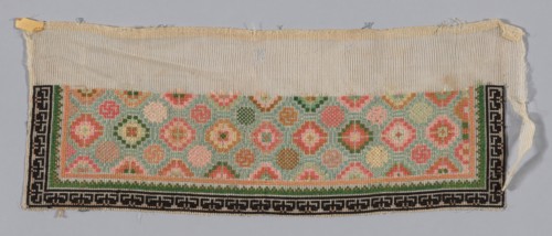 Trouser Band, China, Qing dynasty (1644-1911), 1875/1900.