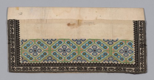 Trouser Band, China, Qing dynasty (1644-1911), 1875/1900.