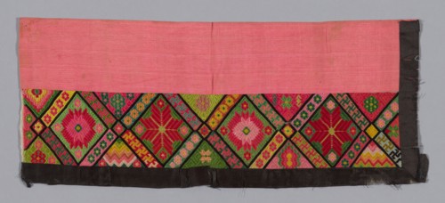 Trouser Band, China, Qing dynasty (1644-1911), 1875/1900.