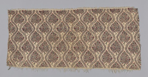 Shawl Fragment, India, c. 1815.