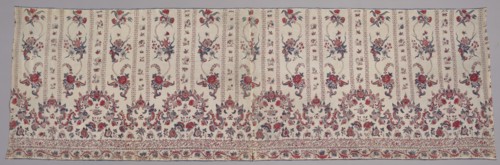 Panel of Chintz for a Skirt, India, 1730-50.