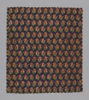 Cover (Furnishing Fabric), Iran, 19th century. Floral pattern.