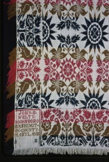 Coverlet, Maryland, 1839.