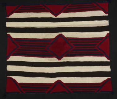 Chief Blanket (Third Phase), Southwest, c. 1860/65.